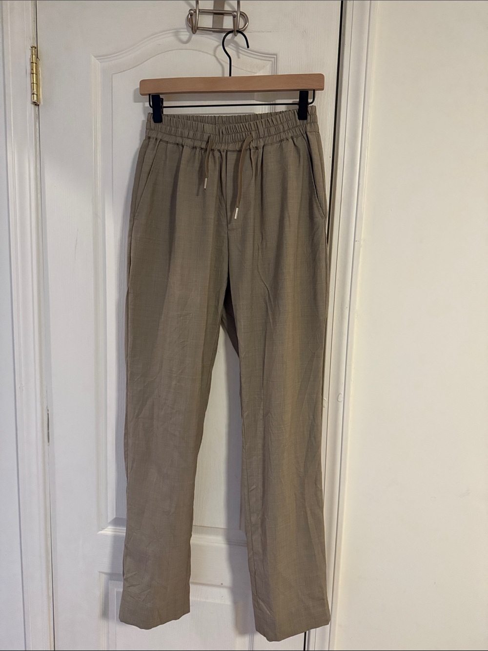 Sandro Linen pants strait fit